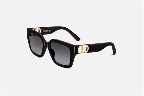 lunette dior montaigne 30|30Montaigne S8U Lunettes de soleil carrées noires.